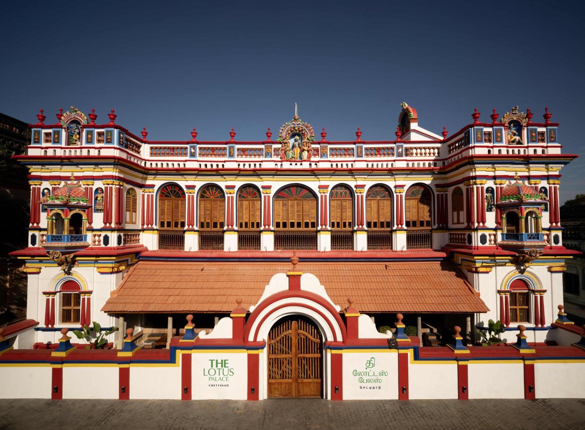 The Lotus Palace Chettinad Karaikkudi Exteriör bild
