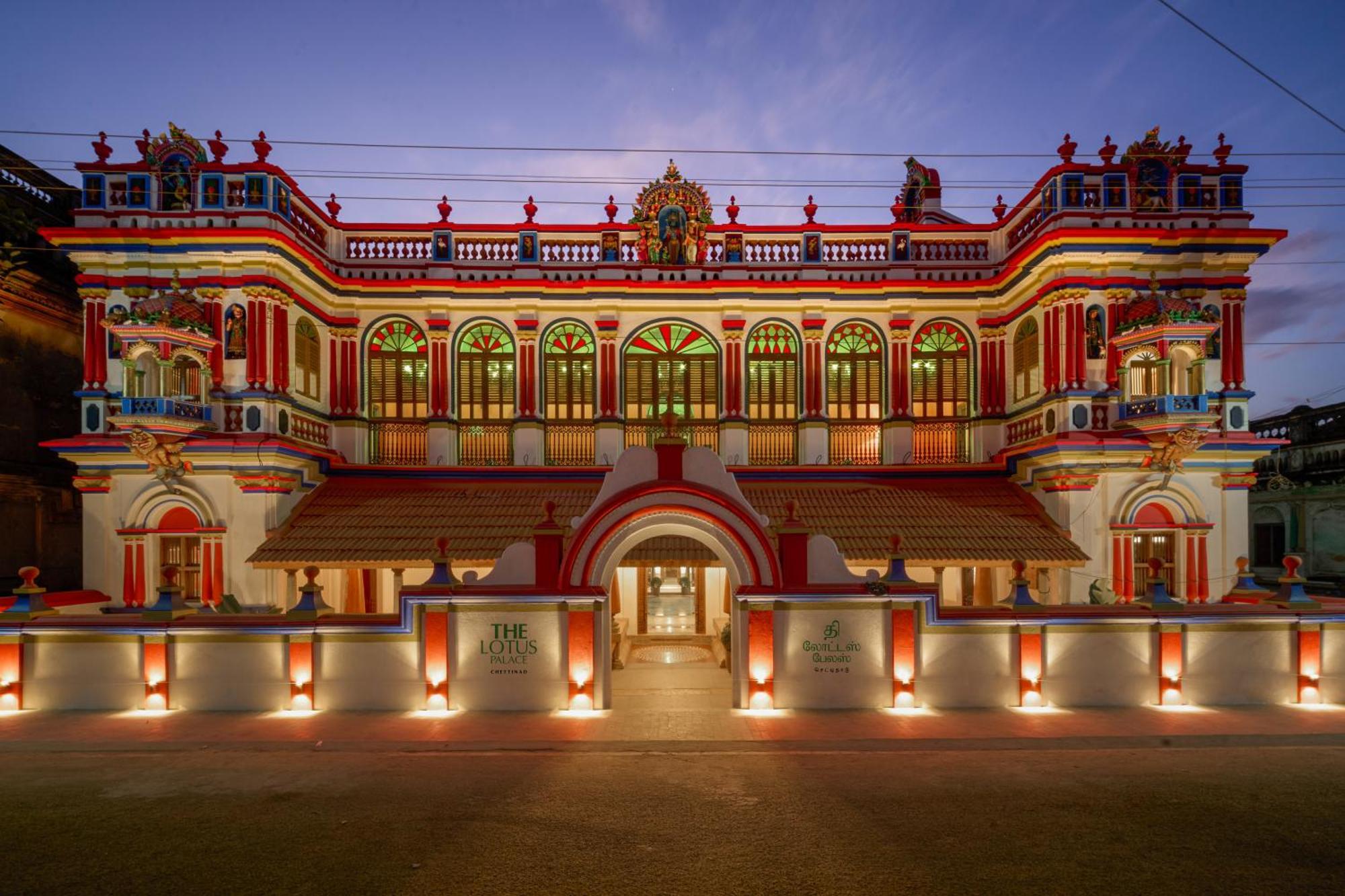 The Lotus Palace Chettinad Karaikkudi Exteriör bild